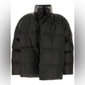 Balenciaga Men's Dark Puffer Jacket